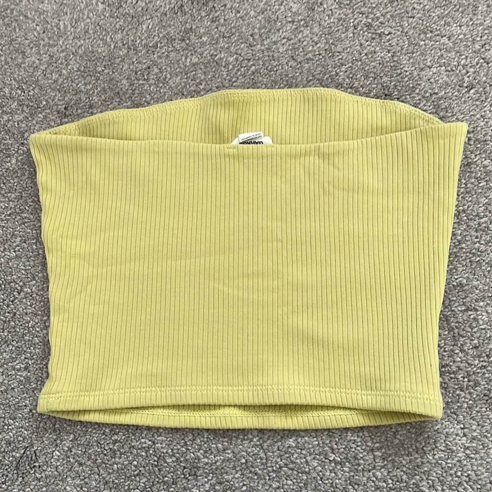 Garage Ribbed Tube Top - Picture 2 of 4